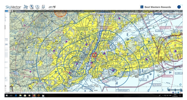 New York Terminal Area Chart